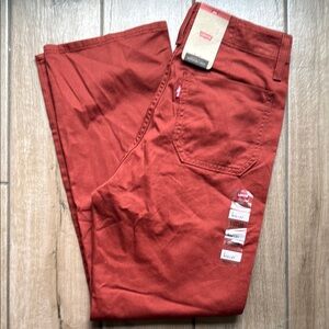 Levi's Bold Red Denim Pants
